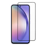 Samsung Galaxy A55 (5G) Arc Edge Hærdet Glas - Case Friendly - Sort Kant