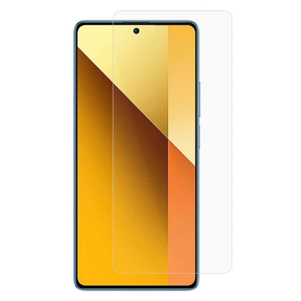 Xiaomi Redmi Note 13 (5G) Arc Edge Hærdet Glas - Case Friendly - Gennemsigtig