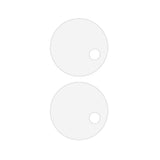 OnePlus 12R Kamera Beskyttelsesglas - 2 stk. - Gennemsigtig