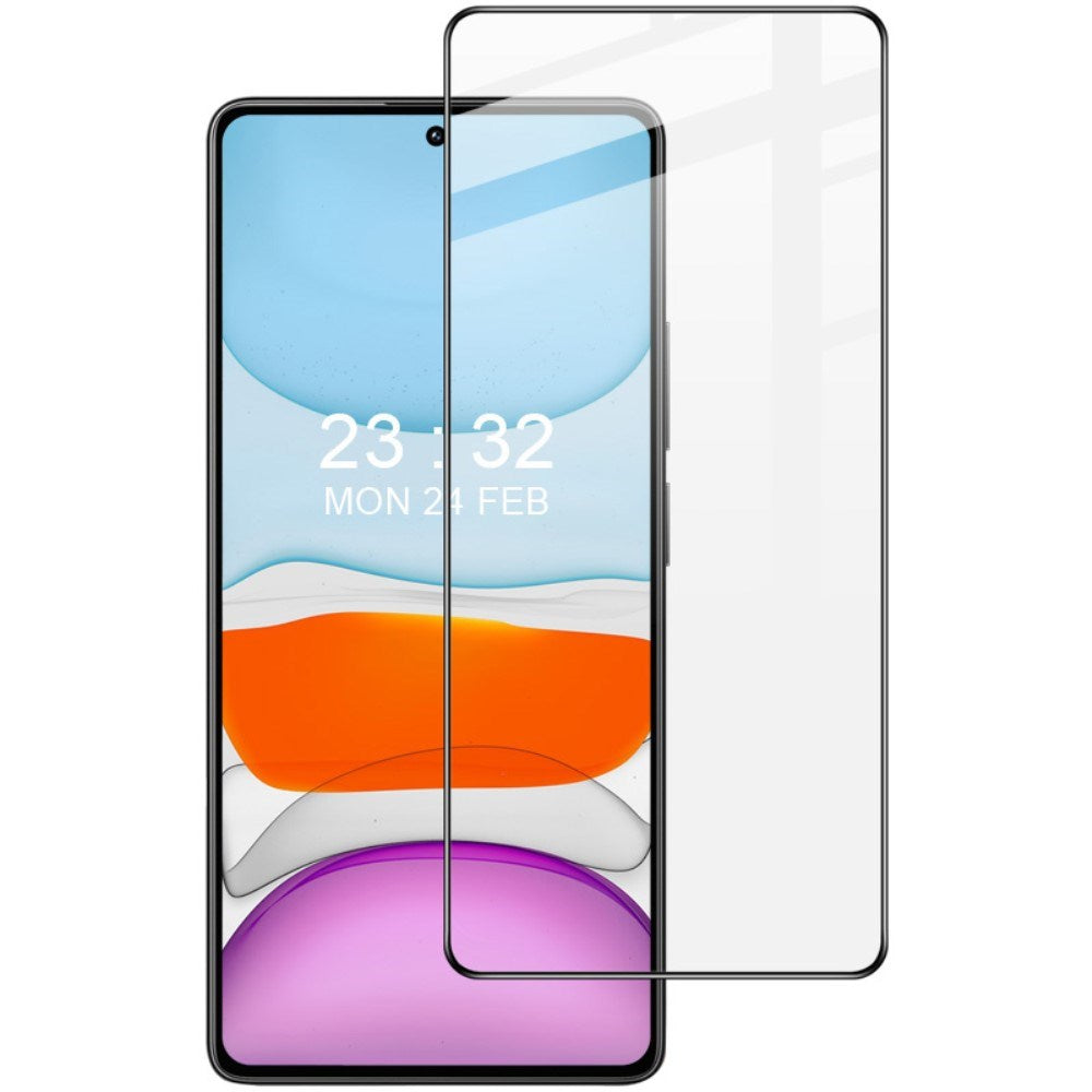 Xiaomi Redmi Note 13 Pro (4G) / Poco M6 Pro IMAK Glas Skærmbeskyttelse - Full Fit - Sort Kant