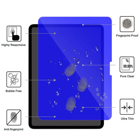 iPad Pro 11" (2024) Glas Skærmbeskyttelse m. Anti Blue Light - Gennemsigtig