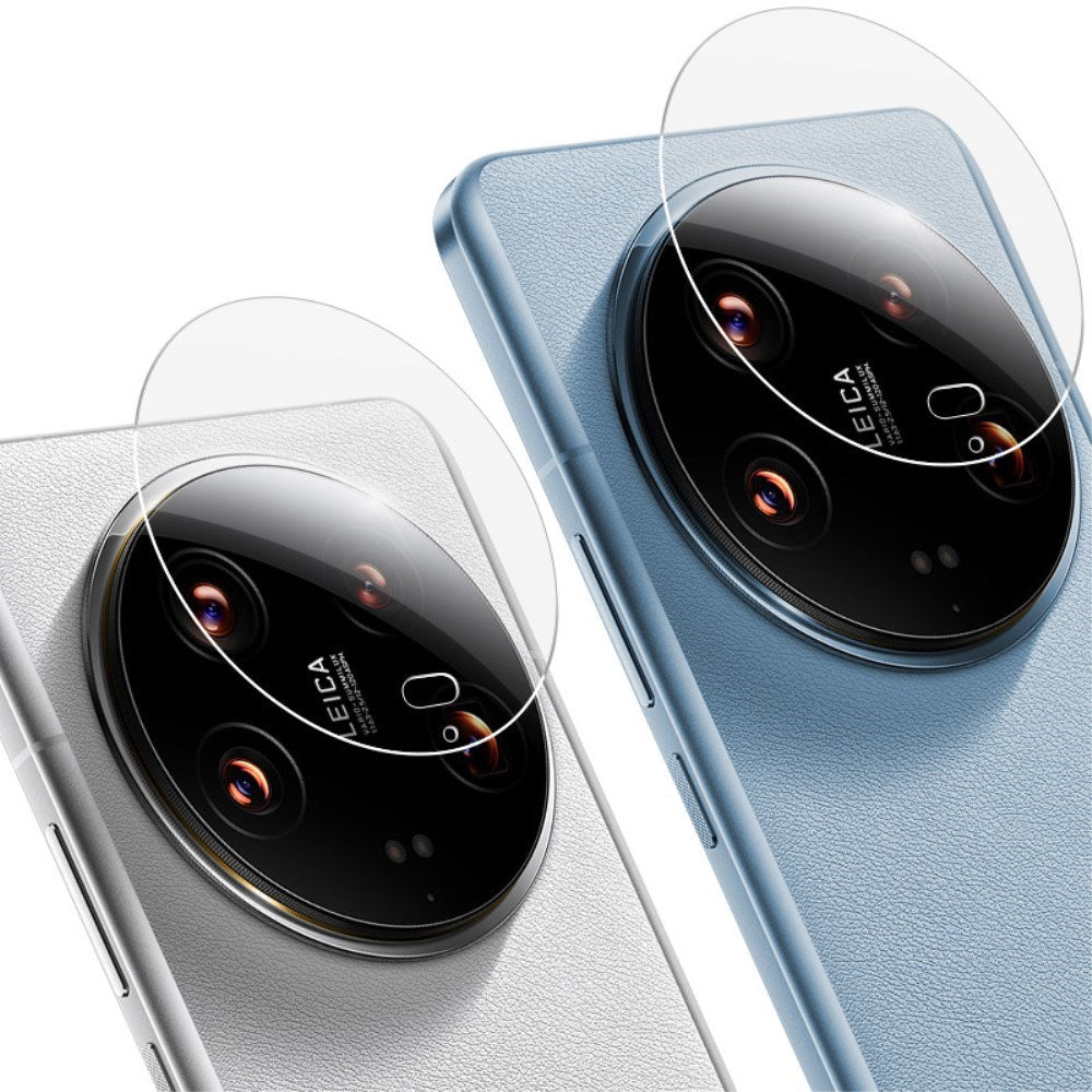 Xiaomi 14 Ultra IMAK Glasbeskyttelse til Kameralinse - 2 stk. - Gennemsigtig