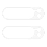 Google Pixel 9 Pro XL Hærdet Beskyttelsesglas til Kameralinse - 2 stk. - Gennemsigtig