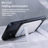 Magnetisk Silikone Sugekop - Kickstand - Hvid