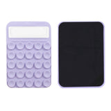 Magnetisk Silikone Sugekop - Kickstand - Lilla