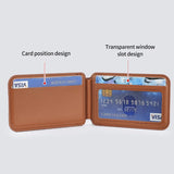 EIDERWOOD Magnetisk Kortholder - 3 Kort - Udfold Ståfunktion - MagSafe Kompatibel - Grøn
