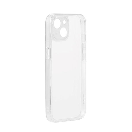 MOMAX iPhone 13 Mini Fleksibelt Plastik Bagside Cover m. Glas Bagside - Gennemsigtig