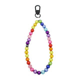 Håndledsrem til Mobil - Perler - 30cm - Regnbue