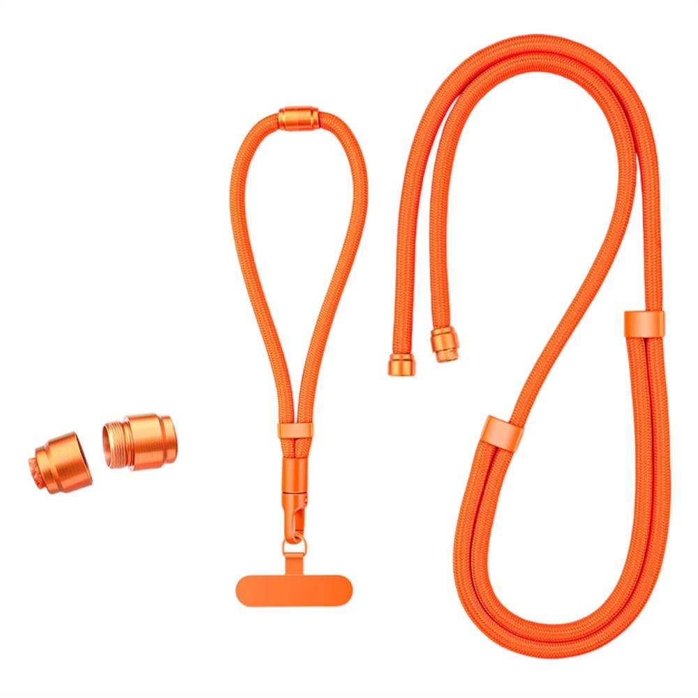 3-i-1 Nylon Strop til Mobil - Orange
