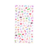 Mini 3D Bubble Foam Stickers - Mobil / Kameraudsnit - Blandet Havdyr