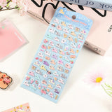 Mini 3D Bubble Foam Stickers - Hunde & Mad