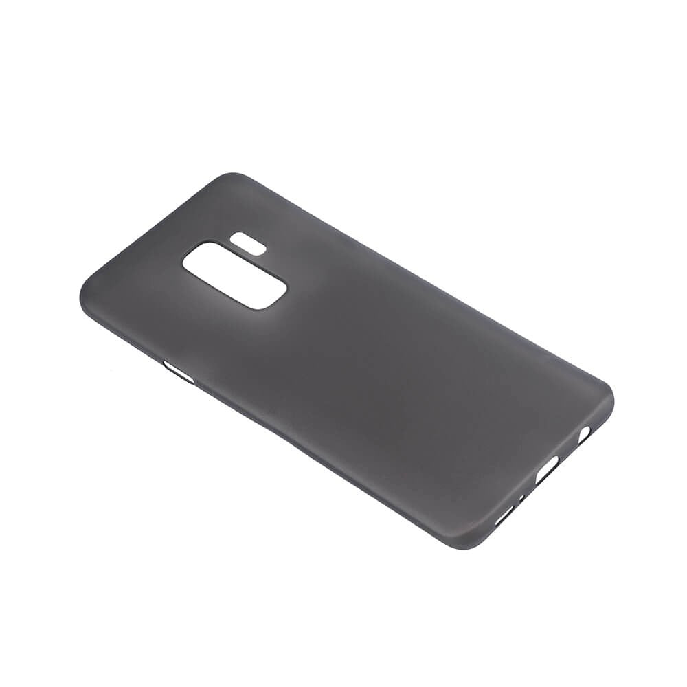 Samsung Galaxy S9 GEAR Semi Transparent Fleksibelt Plast Mobil Cover - Sort