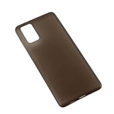 Samsung Galaxy S20+ (Plus) GEAR Semi Transparent Fleksibelt Plast Mobil Cover - Sort