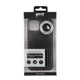 iPhone 12 Pro Max GEAR Semi Transparent Fleksibelt Plast Mobil Cover - Sort