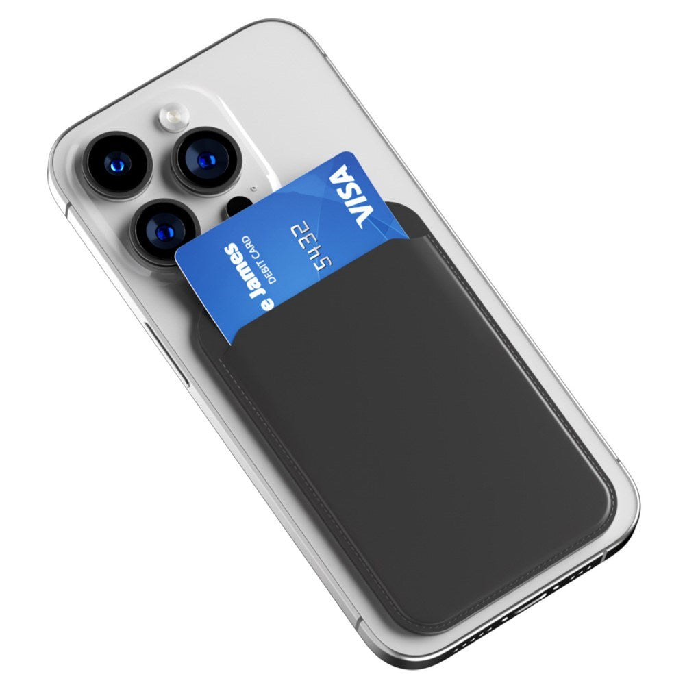 Magnetisk Kortholder - Spejl & Ståfunktion - Lyserød