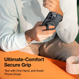 TORRAS - Metal Ring Holder & Kickstand - MagSafe Kompatibel - Sort