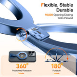 TORRAS - Metal Ring Holder & Kickstand - MagSafe Kompatibel - Blå