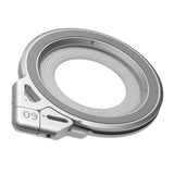 AULUMU Magnetisk Ring med Dobbeltfunktion - Fingergrip / Mobilstander - Sølv