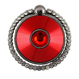 Mobil Selvklæbende Stander - Ring - Rød