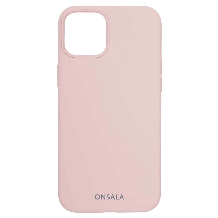 iPhone 13 Onsala Collection Liquid Silikone Bagside Cover - Sand Pink