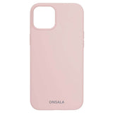 iPhone 13 Onsala Collection Liquid Silikone Bagside Cover - Sand Pink