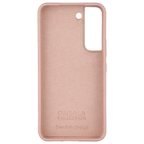 Samsung Galaxy S22 GEAR Onsala Collection Liquid Silikone Bagside Cover - Sand Pink