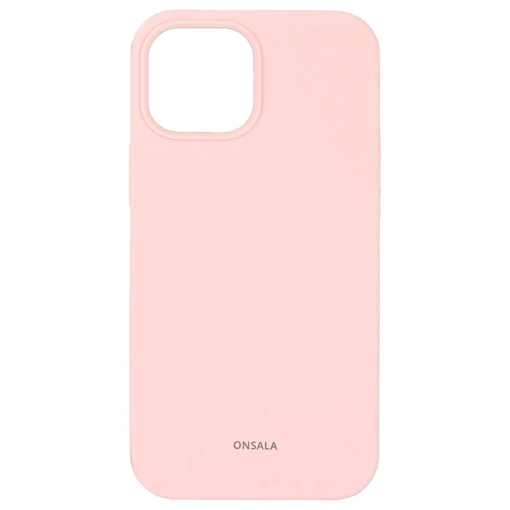 iPhone 13 Mini GEAR Onsala Collection Liquid Silikone Bagside Cover - Chalk Pink