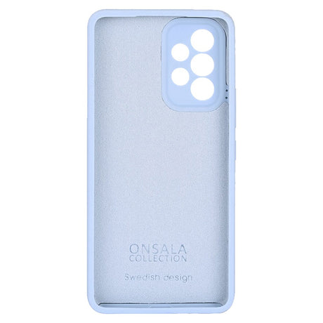 Samsung Galaxy A53 (5G) GEAR Onsala Collection Liquid Silikone Bagside Cover - Light Blue