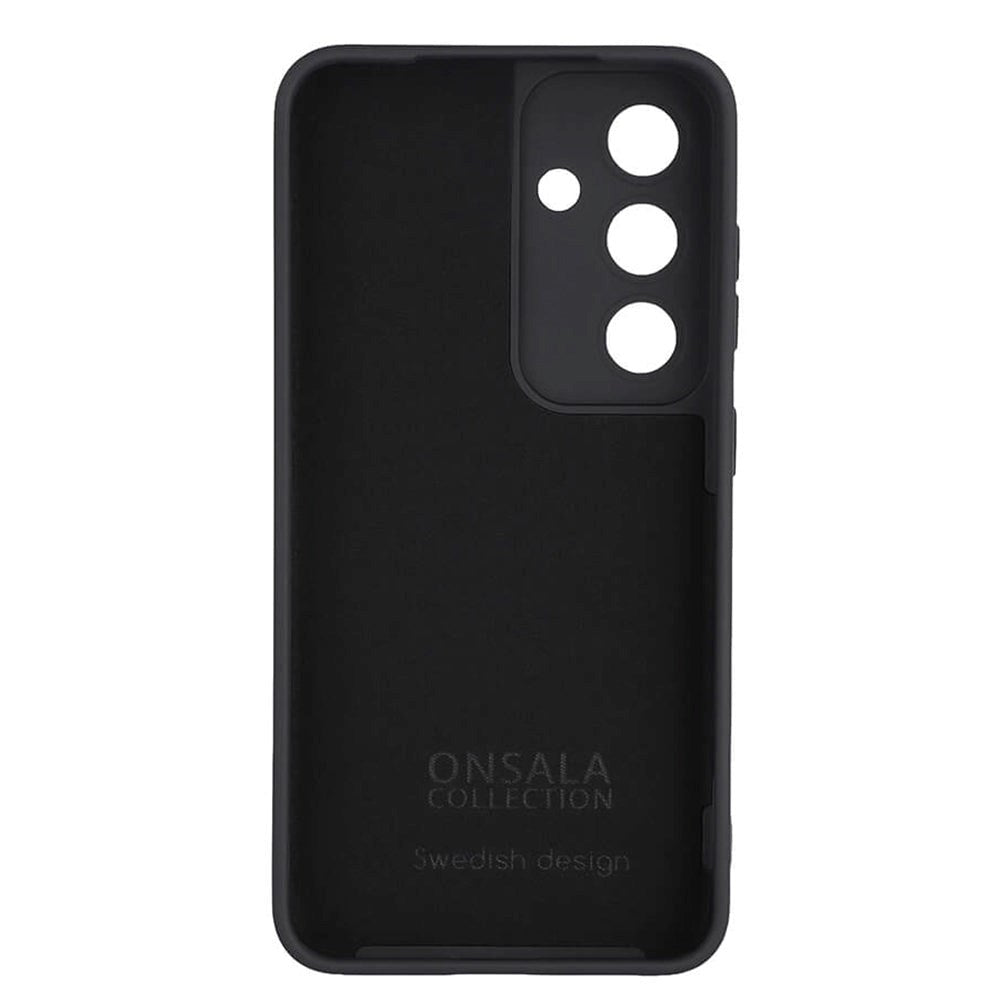 Samsung Galaxy S24 GEAR Onsala Silikone Bagside Cover - Black