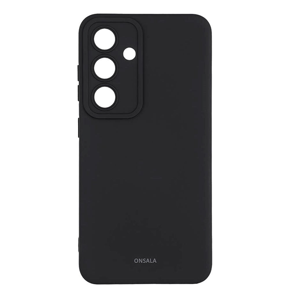 Samsung Galaxy S24 GEAR Onsala Silikone Bagside Cover - Black