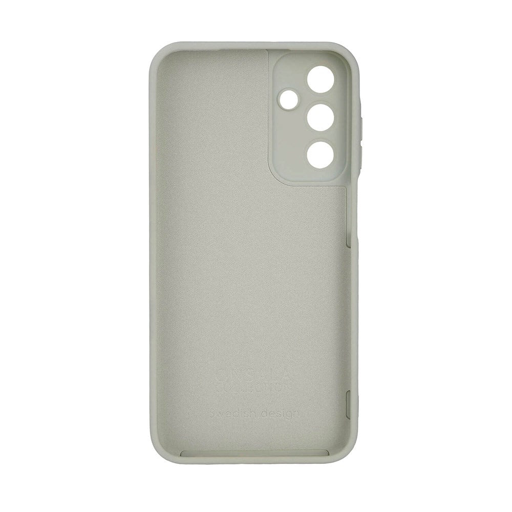 ONSALA Genanvendelig Silikone Cover til Samsung Galaxy A16 – Bagsidebeskyttelse i Miljøvenligt Materiale - Grå