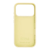 Onsala iPhone 17 Pro Silikone Bagside Cover - Lemon