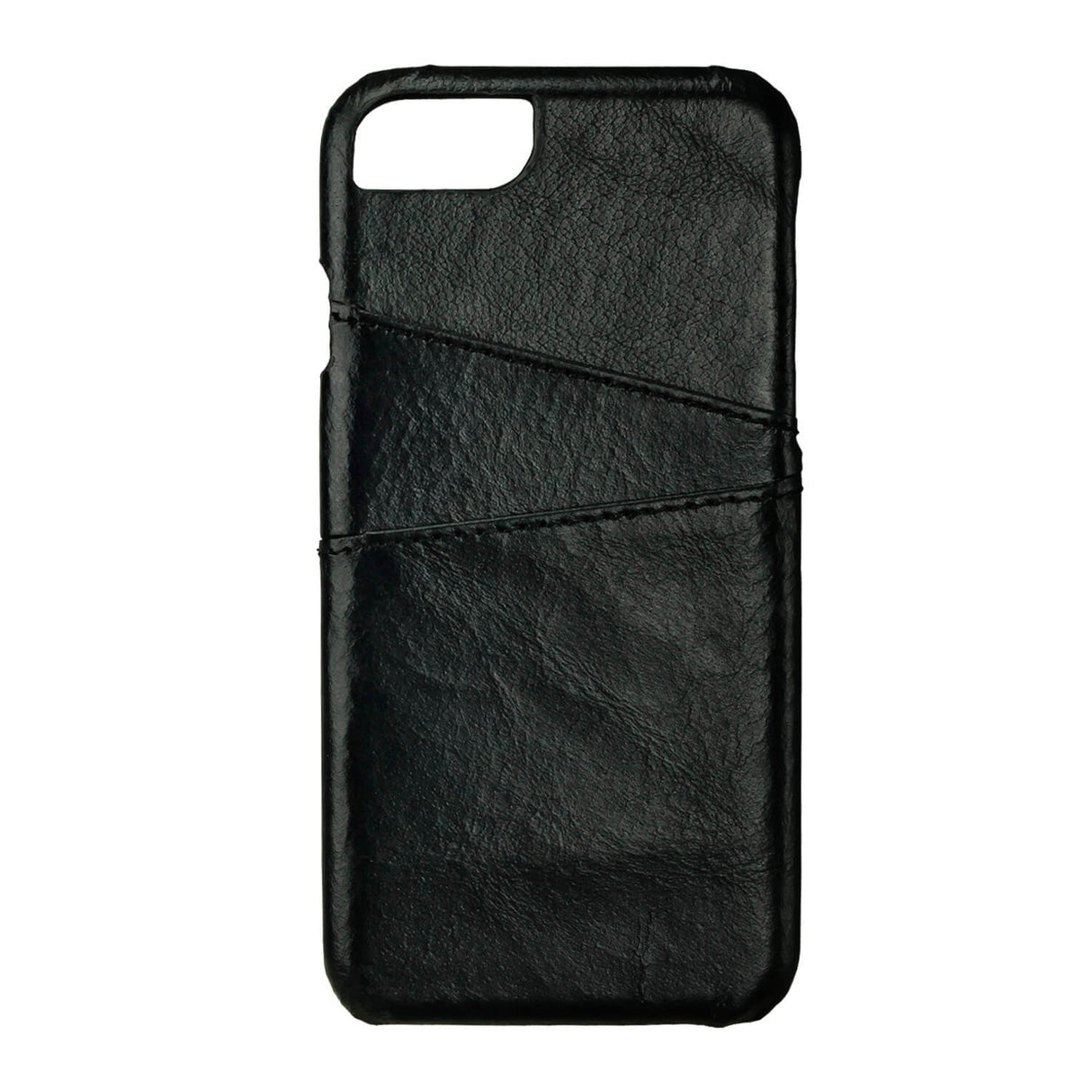 iPhone 8/7/6/6s GEAR ONSALA COLLECTION Mobil Cover m. Kortholder Sort Læder