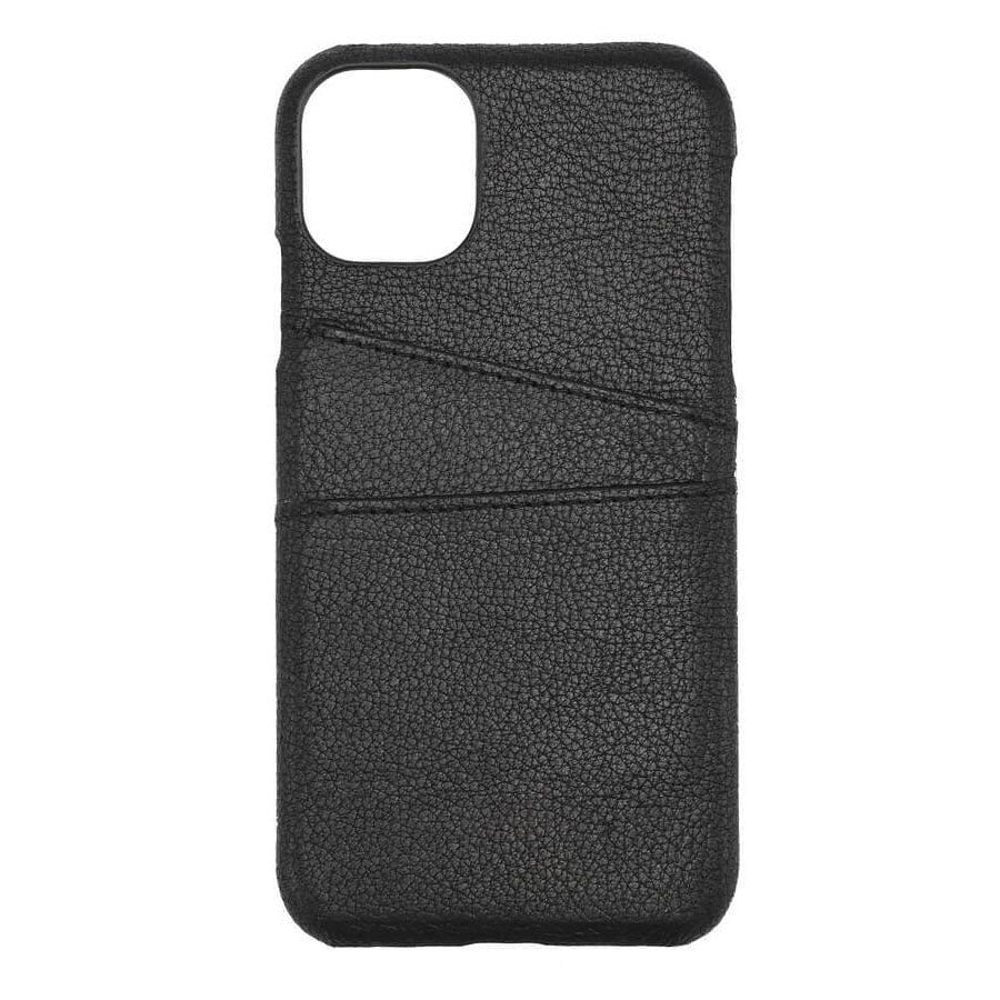 iPhone 11 GEAR Onsala Collection Mobil Cover m. Kortholder / Læder - Sort