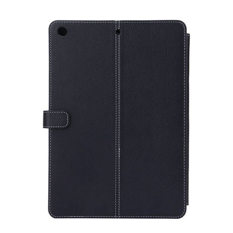 iPad 10.2 (2021 / 2020 / 2019) - Gear Onsala Collection Ægte Læder Cover - Sort