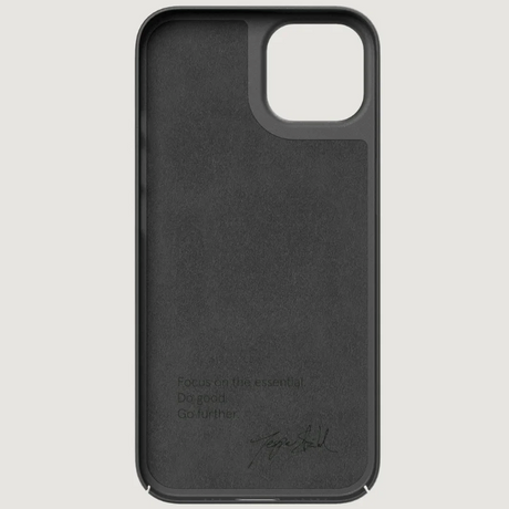 Nudient Thin Case V3 iPhone 13 Bagside Cover - Stone Grey