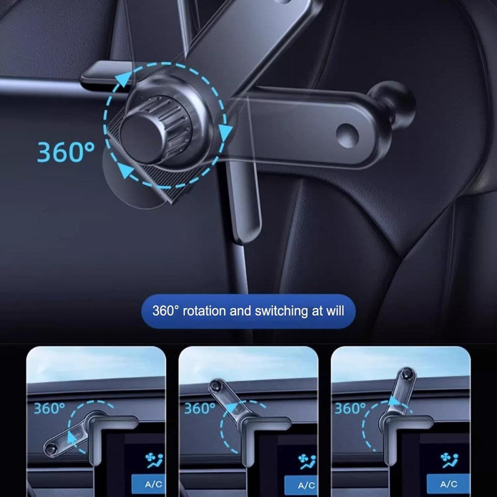 Mobilholder til Tesla Model 3 / Model Y (2020-22) - Display - Sort