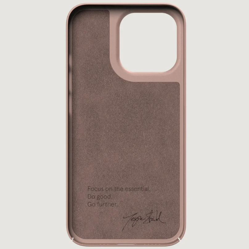 Nudient Thin Case V3 iPhone 13 Pro Bagside Cover - Dusty Pink