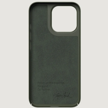 Nudient Thin Case V3 iPhone 13 Pro Bagside Cover - Pine Green