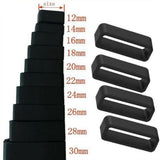 Universal Remholder til Smartwatch (20mm) - Sort