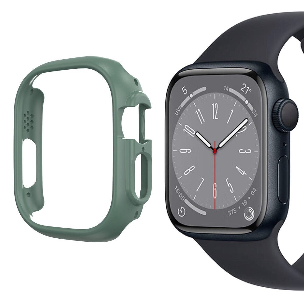 Apple Watch 9/8/7 (41mm) Hård Plast Case - Grøn