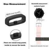 Universal Remholder til Smartwatch Rem (18mm) - Sort