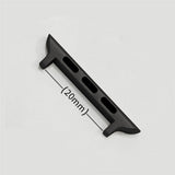 Apple Watch (38/40/SE/41/42mm) Adapter til Urrem - 20mm - Black
