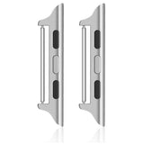 Apple Watch (38/40/SE/41/42mm) Adapter til Urrem - 20mm - Silver