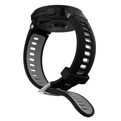 Universal Garmin Forerunner Interlaced Rem Sort / Grå