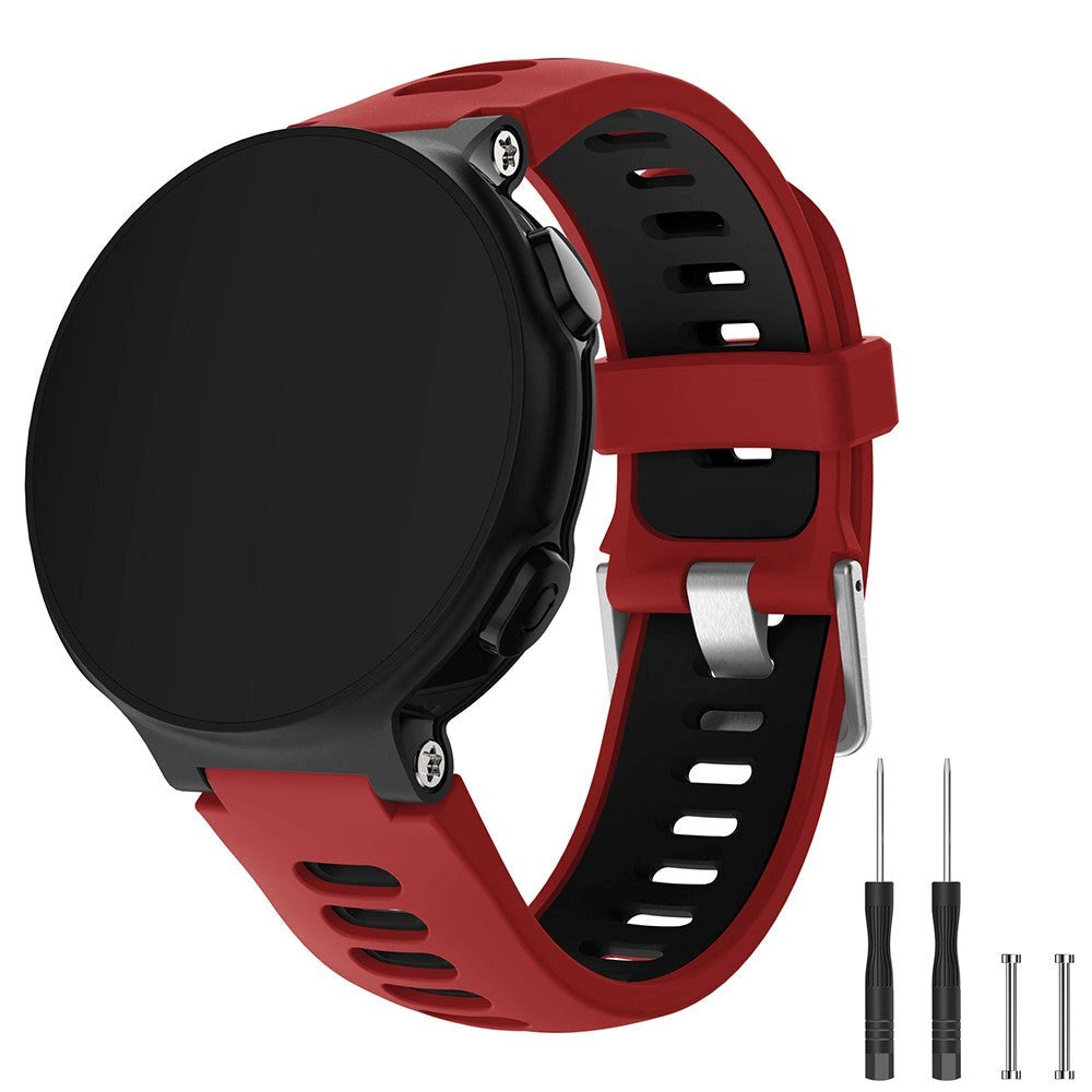 Universal Garmin Forerunner Interlaced Rem Rød / Sort