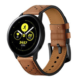 Universal Smartwatch Læder Rem (20mm) - Brun