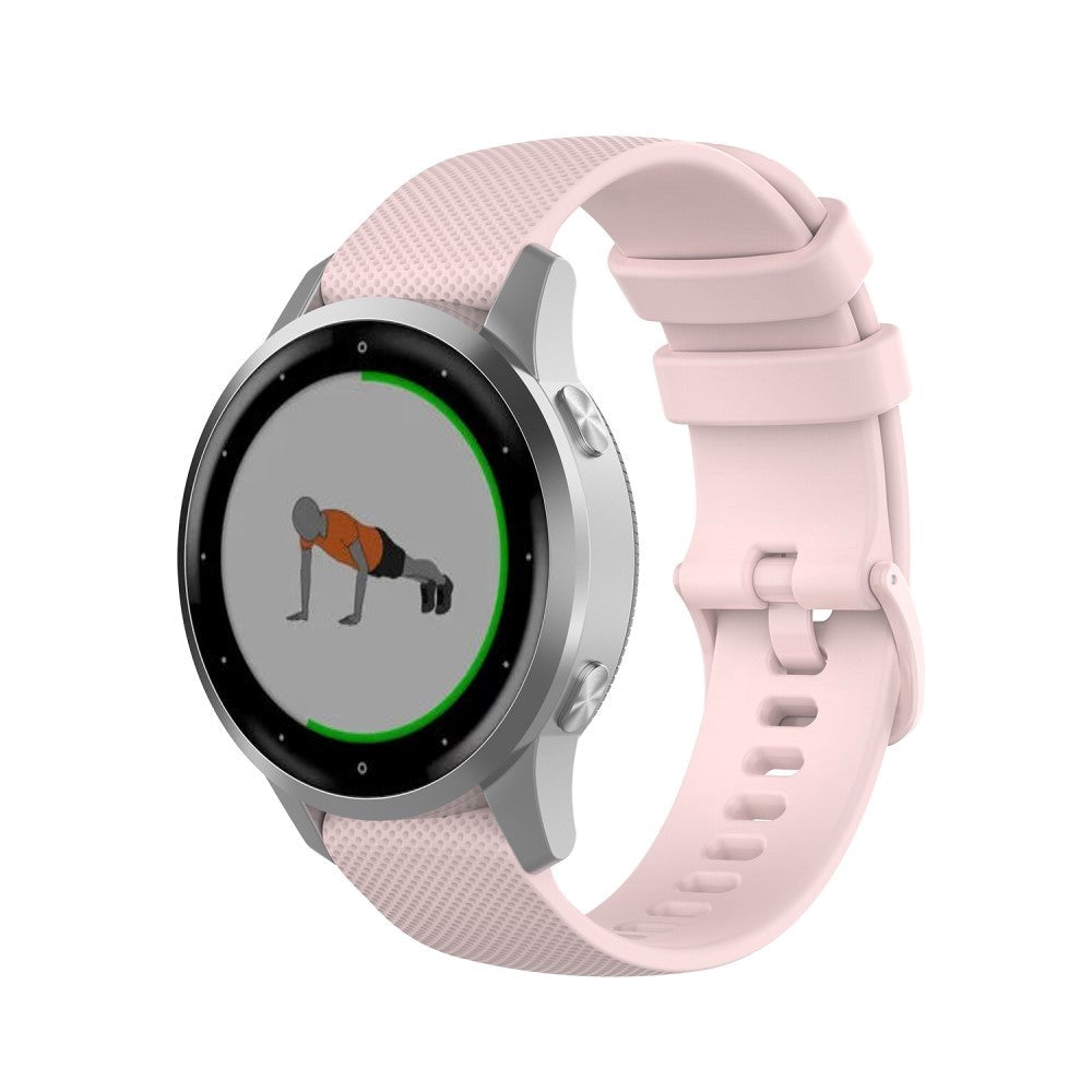 Smartwatch Rem af Silikone (18mm) Riflet - Lyserød