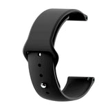 Smartwatch Buckle Rem af Silikone (22mm) - Sort