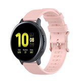 Smartwatch Rem af Silikone (20mm) Prikket - Lyserød / Rose Gold